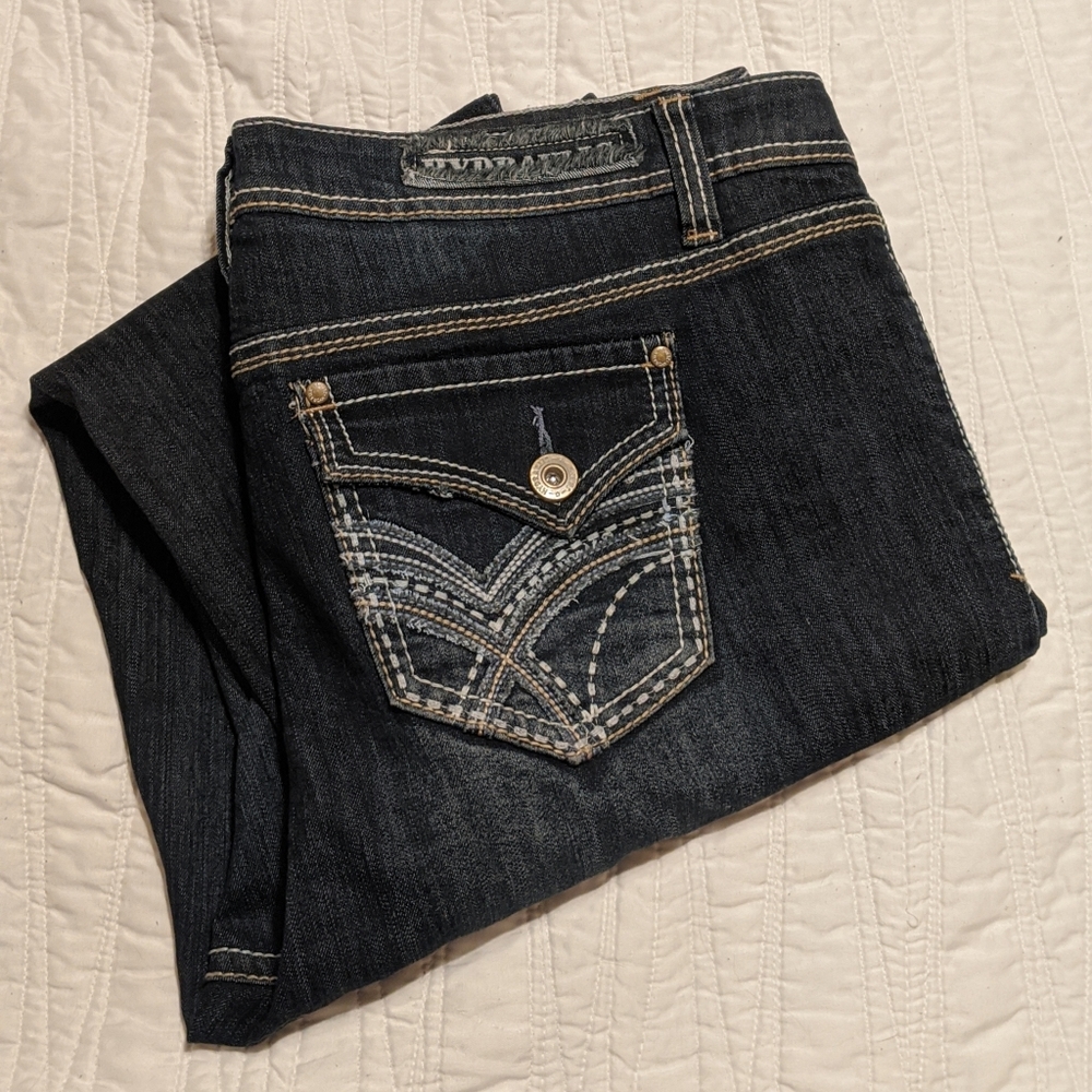 Hydraulic Lily Slim Straight Jeans